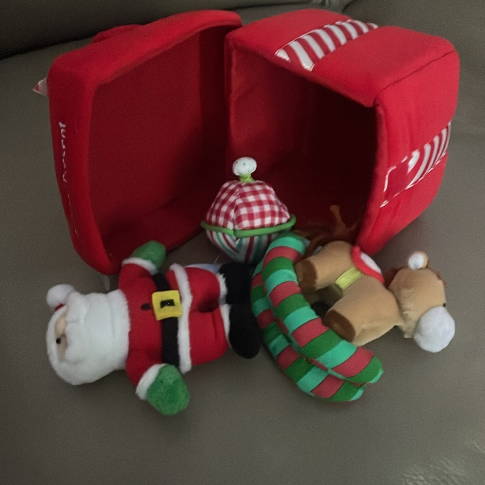 Baby GUND my first present plush playset NEW